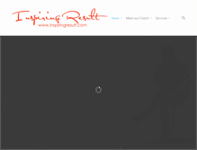 Tablet Screenshot of inspiringresult.com